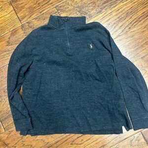 Polo by Ralph Lauren Men's colored pony logo Zip-Up Sweater